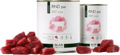 Produktbild von alsa-nature SIMPLE Hundefutter Nass Rind pur Monoprotein mit hohem Fleischanteil 800 g - 800 g