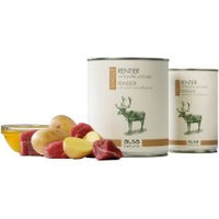 Produktbild von alsa-nature SINGLE Hundefutter Nassfutter Rentier mit Kartoffel Monoprotein Sensitive Stückchen in Sauce 800 g - 800 g