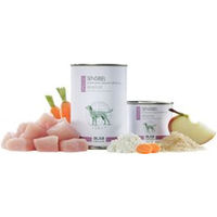 Produktbild von alsa-nature SPEZIAL Sensibel Hundefutter Nass Huhn Stückchen in Sauce 12 x 400 g - 12 x 400 g