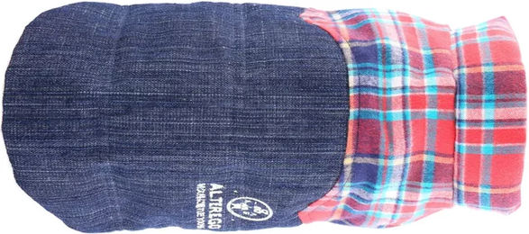 Produktbild von Alter Ego Casual Hundemantel Winter aus Baumwolle Blau Bunt Größe L