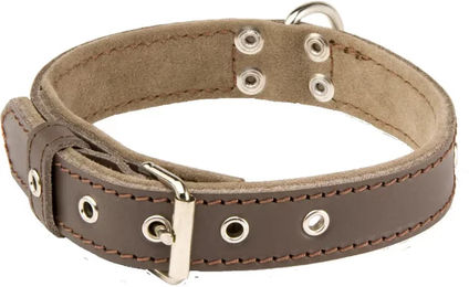 Produktbild von Alter Ego Hundehalsband aus Leder in Braun Größe M