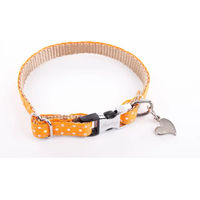 Produktbild von Alter Ego Hundehalsband mit Punkten aus Polyester in Orange Größe XS