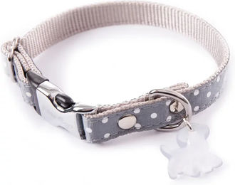 Produktbild von Alter Ego Hundehalsband mit Punkten Grau Größe S
