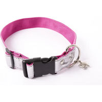 Produktbild von Alter Ego Hundehalsband New Disco Rosa aus Polyester 40/40-64 cm