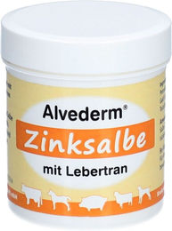 Alvetra Alvederm Zinksalbe mit Lebertran für Tiere – Bild 1 von 2