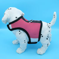 Produktbild von Alvonja Hundemantel mit Mesh-Geschirr für kleine Hunde in Pink Größe L