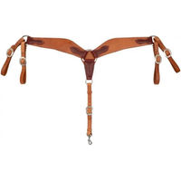 Produktbild von AmaHorse Jagdhalsband für Pferde aus Leder in Braun