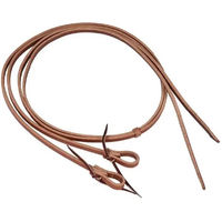 Produktbild von AmaHorse Waterloop Zügel für Pferde aus Leder in Orange oder Braun