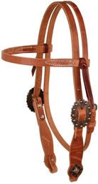 Produktbild von AmaHorse Westernreitzaum aus Leder in Braun