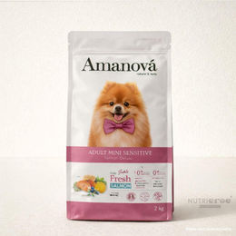 Amanova Getreidefreies Hundefutter mit Lachs für kleine Rassen und sensible Hunde – Bild 1 von 1