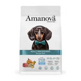 Amanova Getreidefreies Trockenfutter mit iberischem Schweinefleisch für kleine Hunde – Bild 1 von 1