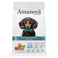 Produktbild von Amanova Getreidefreies Trockenfutter mit iberischem Schweinefleisch für kleine Hunde