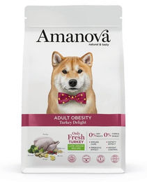 Amanova Hundefutter mit Pute zur Gewichtsreduktion für übergewichtige Hunde – Bild 1 von 1