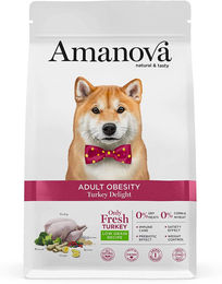 Amanova Hundefutter mit Pute zur Gewichtsreduktion für übergewichtige Hunde – Bild 1 von 1