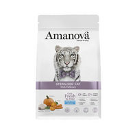 Produktbild von Amanova Hypoallergenes Trockenfutter Sterilized Fisch Getreidefrei Monoprotein Adult 4 kg