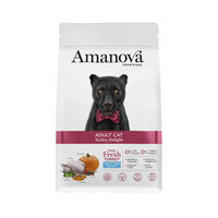 Produktbild von Amanova Hypoallergenes Trockenfutter Truthahn für erwachsene Katzen getreidefrei 1,5 kg