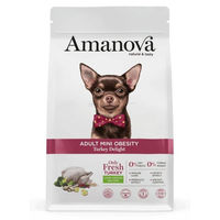 Produktbild von Amanova Mini Hundefutter Truthahn für übergewichtige Hunde 7 kg