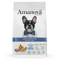 Produktbild von Amanova Small Hundefutter Lamm Getreidefrei Sensitive Monoprotein Adult Kroketten