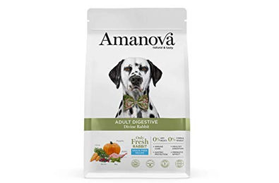 Amanova Super Premium Getreidefreies Trockenfutter für erwachsene Hunde mit Kaninchenfleisch 10 kg – Bild 1 von 1