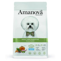 Produktbild von Amanova Super Premium Mini-Hundefutter Adult Kaninchen Getreidefrei Hypoallergen Monoprotein 2 kg