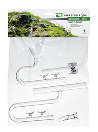 Produktbild von Amazing Aqua Glas Ein- und Auslass Set für Fischaquarien mit 16 mm Zubehör