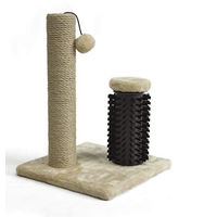 Produktbild von Amazon Basics Kratzbaum für Katzen und Kätzchen mit Seil, klein, beige, 42 cm