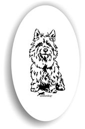 Produktbild von Amberdog Australian Terrier Aufkleber Sticker