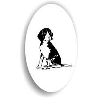 Produktbild von Amberdog Beagle Aufkleber Sticker