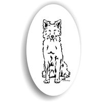 Produktbild von Amberdog Berger Blanc Suisse Sticker Aufkleber