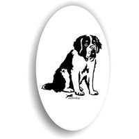 Produktbild von Amberdog Bernhardiner Sticker Aufkleber
