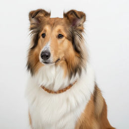 Produktbild von Amberdog Bernstein Halsband für Welpen in Braun