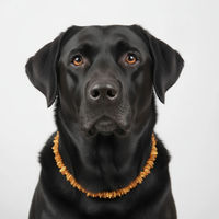 Produktbild von Amberdog Bernsteinkette Sonne für Hunde 68cm