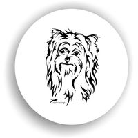 Produktbild von Amberdog Biewer Yorkshire Sticker Aufkleber