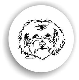 Produktbild von Amberdog Bolonka Sticker Aufkleber