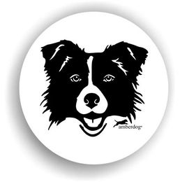 Produktbild von Amberdog Border Collie Aufkleber Sticker