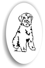 Produktbild von Amberdog Bouvier Aufkleber Sticker