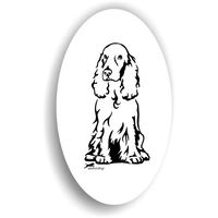 Produktbild von Amberdog Cocker Spaniel Aufkleber Sticker
