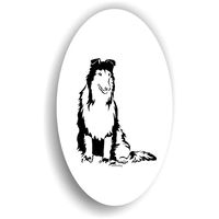 Produktbild von Amberdog Collie Aufkleber Sticker
