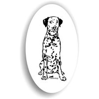 Produktbild von Amberdog Dalmatiner Aufkleber Sticker