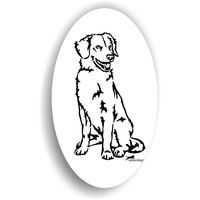 Produktbild von Amberdog Duck Tolling Retriever Aufkleber Sticker