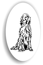 Produktbild von Amberdog English Setter Aufkleber