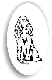 Produktbild von Amberdog Field Spaniel Sticker