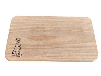 Produktbild von Amberdog Frühstücksbrettchen Airedale Terrier