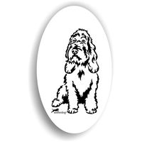 Produktbild von Amberdog Grand Basset Griffon Sticker