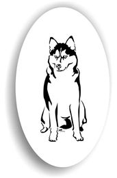 Produktbild von Amberdog Husky Sticker
