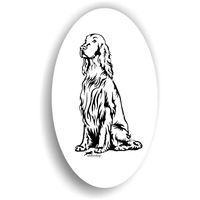 Produktbild von Amberdog Irish Setter Aufkleber