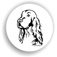 Produktbild von Amberdog Irish Setter Aufkleber Sticker
