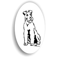 Produktbild von Amberdog Irish Terrier Aufkleber