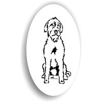 Produktbild von Amberdog Irish Wolfhound Sticker