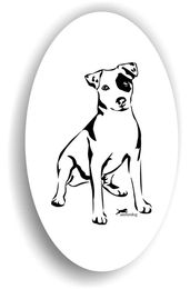 Produktbild von Amberdog Jack Russel Terrier Sticker